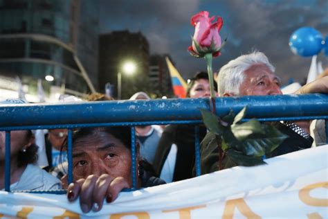 Ecuadorians are choosing a new president amid increasing violence that may scare away voters